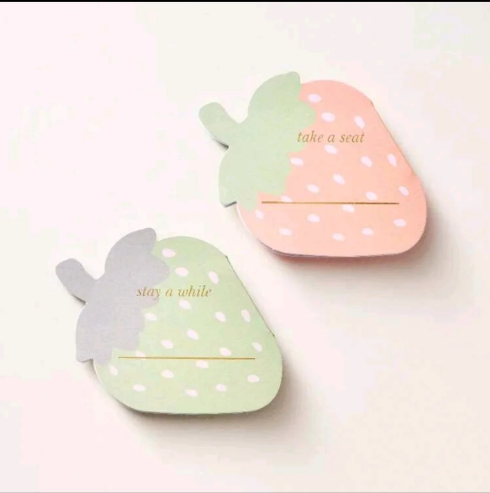 ♠️Kate Spade New York X Target Collection Place Card Set 4 Limited Edition 2025